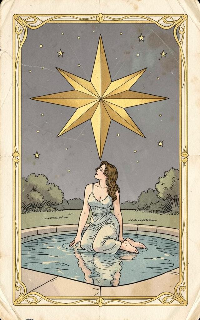 오늘의 카드 · 별(The Star)